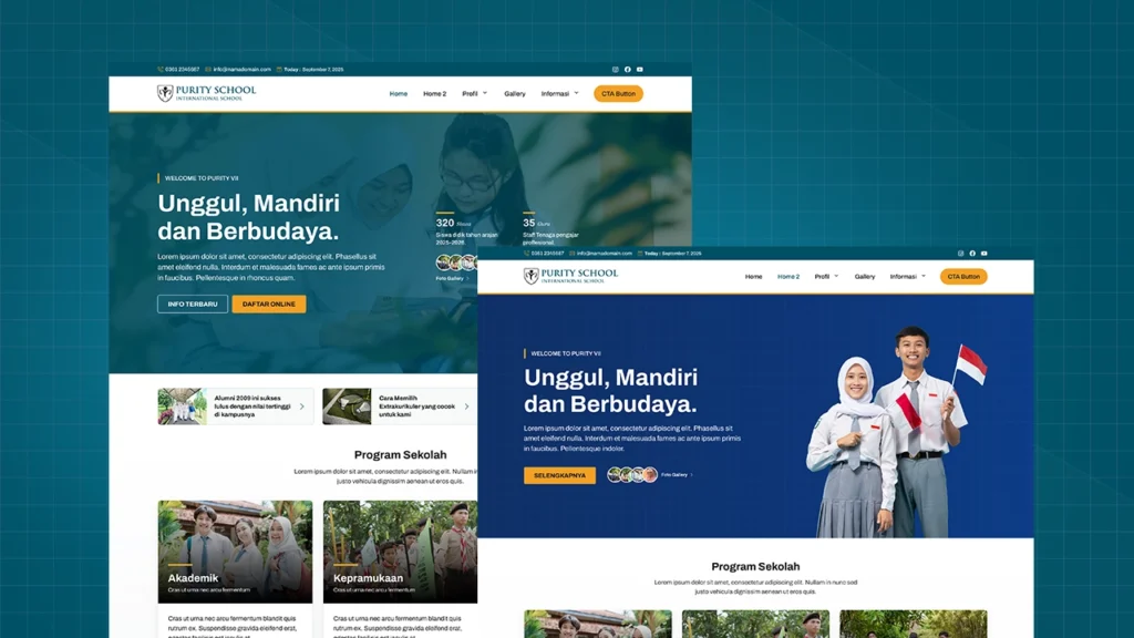 Web Sekolah SMP SMA SMK SLTA